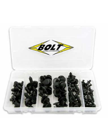 Coffret assortiment rivet plastique BOLT M6/M7/M8