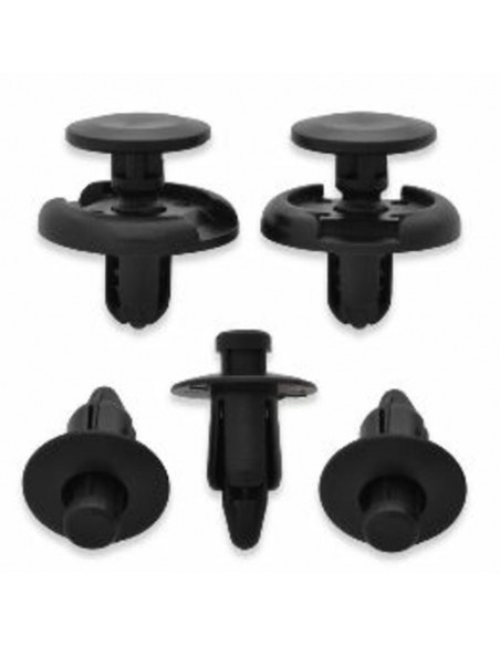 Rivets plastique M7 BOLT 10 pièces