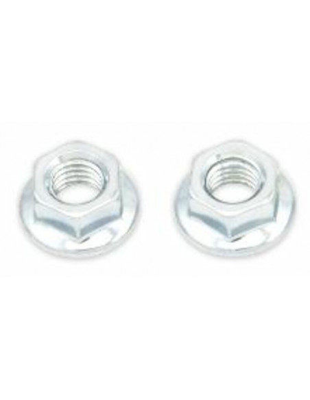 Ecrou à bride BOLT M8x1,25mm tête 12mm acier 10 pièces