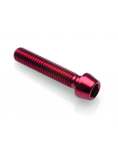 Vis BTR conique LIGHTECH M5 x 20 Ergal rouge