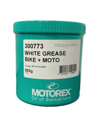 Graisse blanche au lithium MOTOREX White Grease - 850g