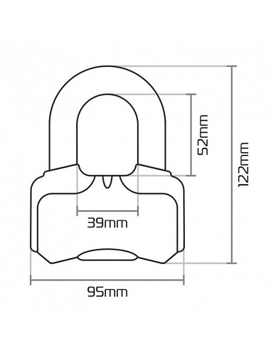 Bloque-disque OXFORD Nemesis - 16mm