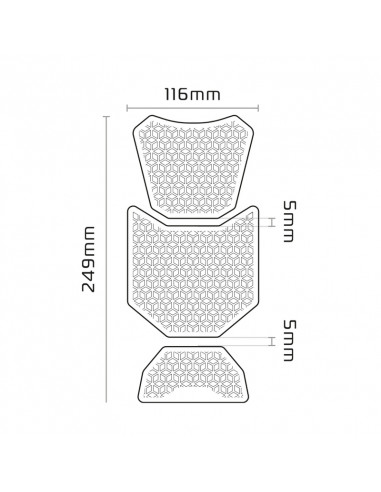 Grips de réservoir OXFORD Adv