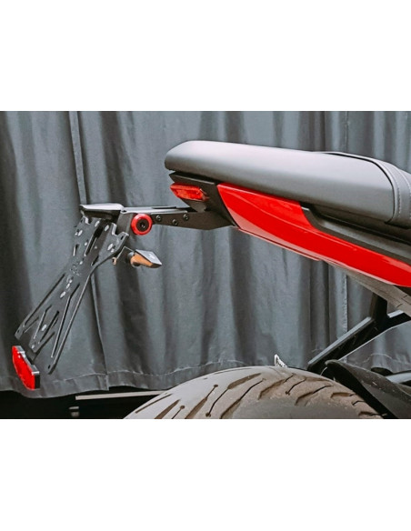 Kit support de plaque réglable LIGHTECH - Triumph Trident 660