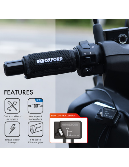 Sur-poignées OXFORD Premium