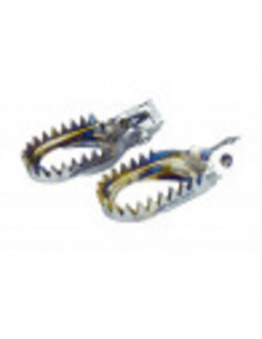 Reposes-pieds SCAR titane anti-boue 2