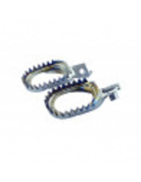 Reposes-pieds SCAR titane anti-boue