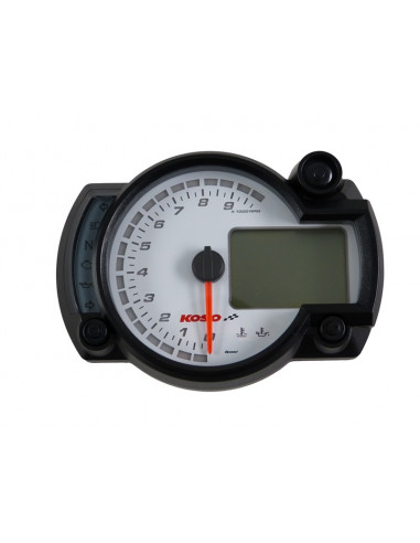 RX2NR+ Tachometer with thermometer and temp. alarm - shiftlight