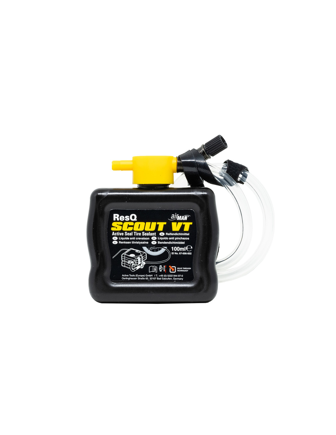 Kit mini-compresseur + bombe anticrevaison AIRMAN ResQ Scout