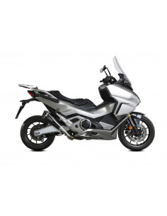 Silencieux MIVV Delta Race - Acier inox noir / inox noir 2