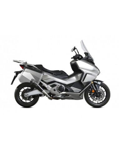 Silencieux MIVV Delta Race - Acier inox noir / inox noir