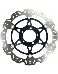 BRAKE RTR FLT VEE WAVE BLK FR