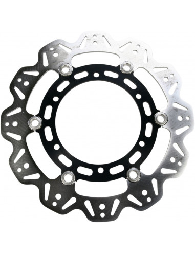 BRAKE RTR FLT VEE WAVE BLK FR