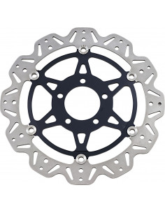 BRAKE RTR FLT VEE WAVE BLK FR