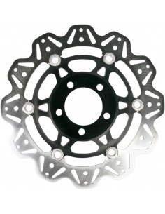 BRAKE RTR FLT VEE WAVE BLK FR