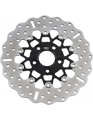 BRAKE ROTOR FLT RSD WAVE BLK