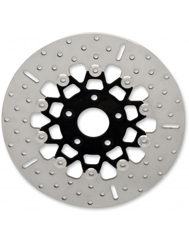 BRAKE ROTOR FLT RSD RND BLK