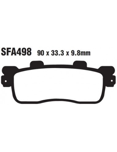 BRAKE PAD SFA ORG SCOOTER