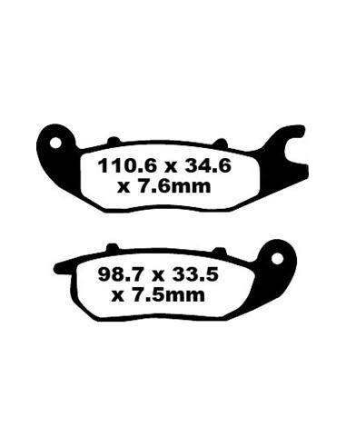 BRAKE PAD SFA ORG SCOOTER
