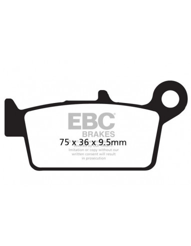 BRAKE PAD SFA ORG SCOOTER