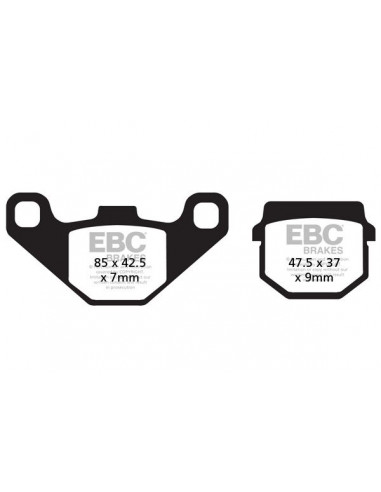 BRAKE PAD CARBON SCOOTER