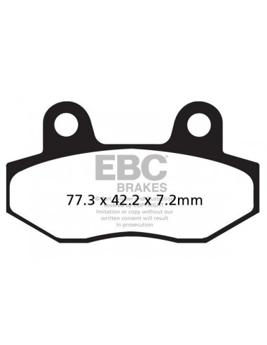 BRAKE PAD CARBON SCOOTER