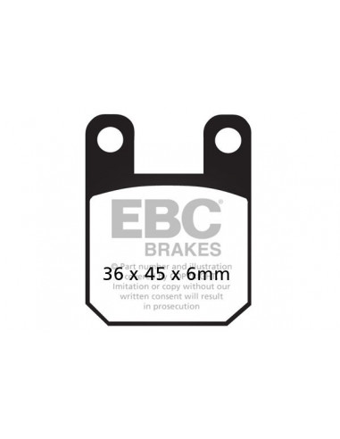 BRAKE PAD CARBON SCOOTER