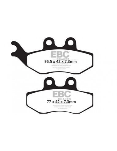 BRAKE PAD CARBON SCOOTER