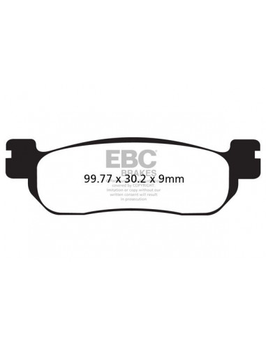 BRAKE PAD CARBON SCOOTER