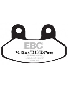 BRAKE PAD CARBON SCOOTER