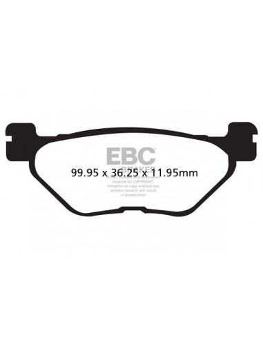 BRAKE PAD CARBON SCOOTER