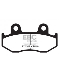 BRAKE PAD CARBON SCOOTER
