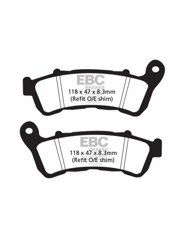 BRAKE PAD CARBON SCOOTER
