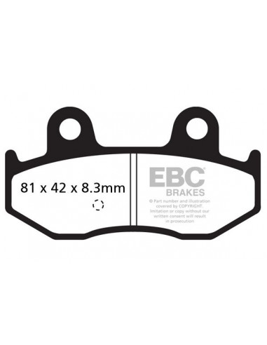 BRAKE PAD CARBON SCOOTER