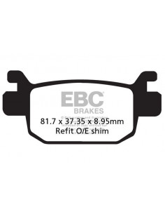 BRAKE PAD CARBON SCOOTER