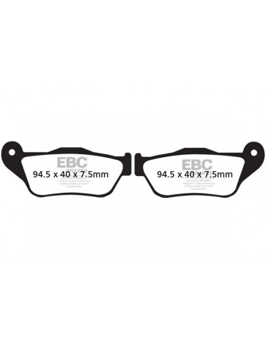 BRAKE PAD CARBON SCOOTER