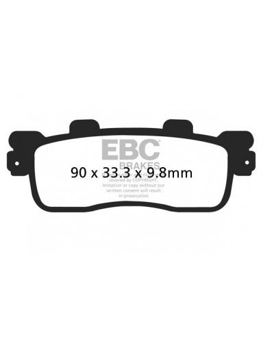 BRAKE PAD CARBON SCOOTER