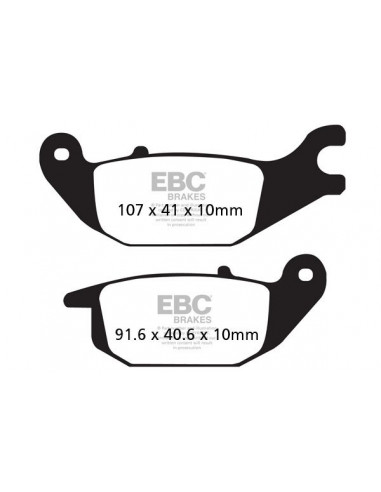 BRAKE PAD SFA ORG SCOOTER