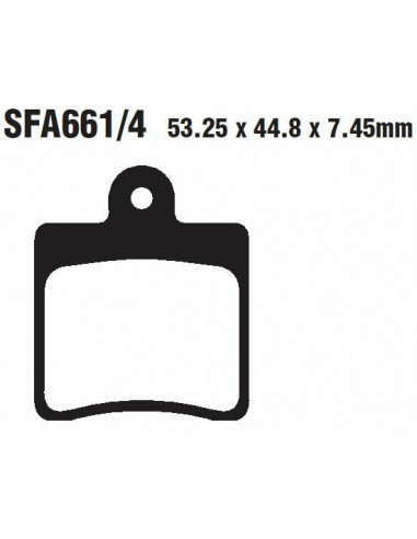 BRAKE PAD SFA ORG SCOOTER