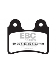 BRAKE PAD CARBON TT DIRT