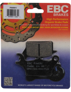 BRAKE PAD FA SER ORGANIC