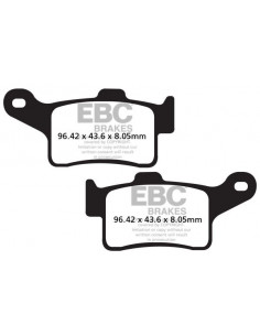 BRAKE PAD FA SER ORGANIC