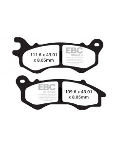 BRAKE PAD CARBON SCOOTER