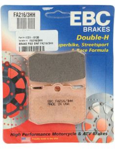 BRAKE PAD SINTERED HH