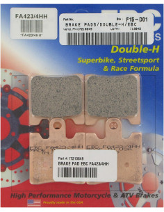 BRAKE PAD SINTERED HH