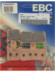 BRAKE PAD SINTERED HH