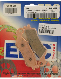 BRAKE PAD SINT R SERIES