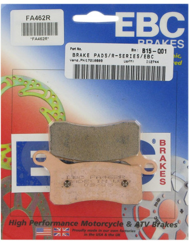 BRAKE PAD SINT R SERIES