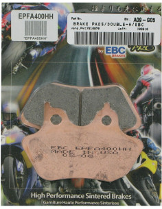 BRAKE PAD EPFA SIN EXT PRO