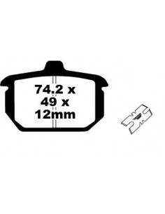BRAKE PAD SINTERED HH